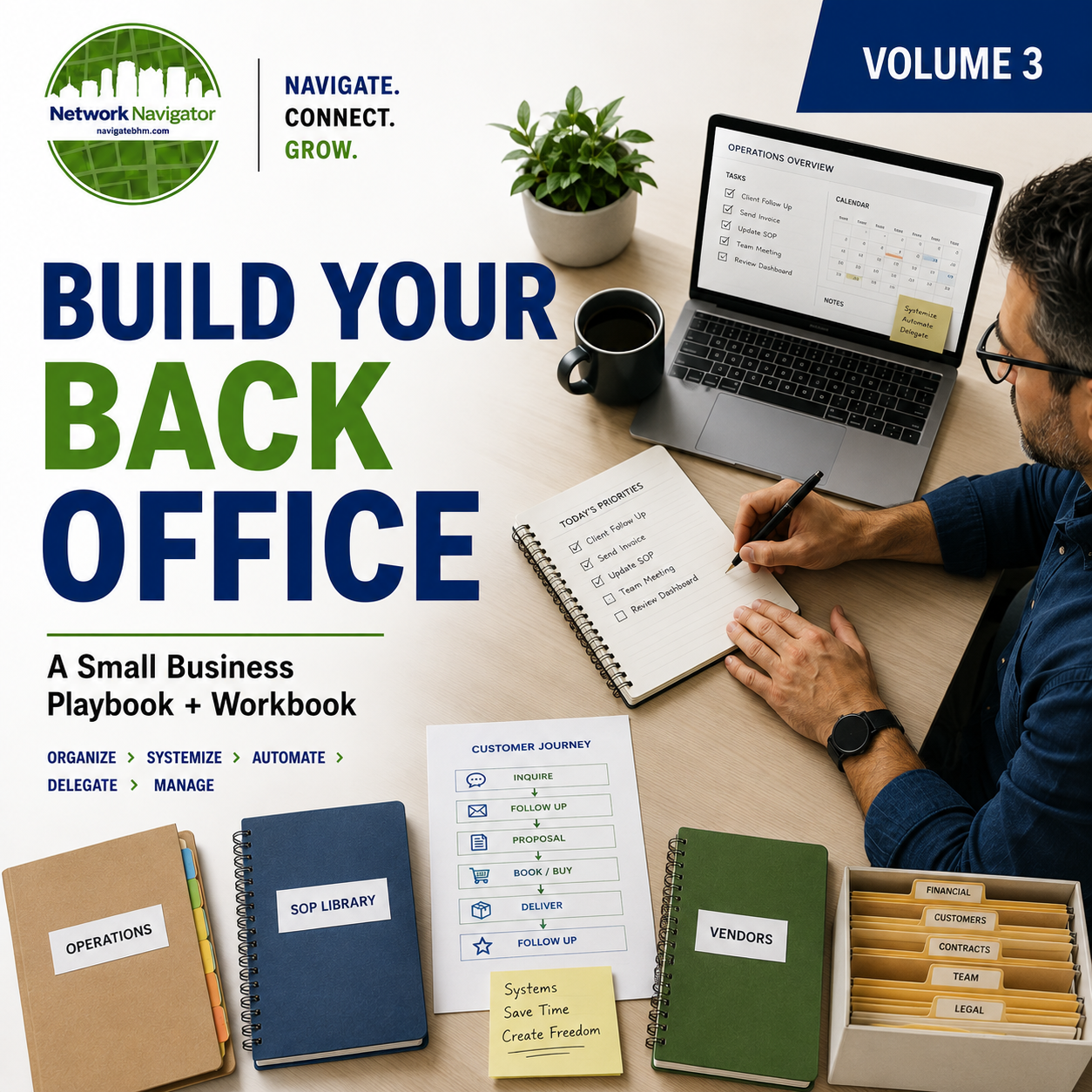 Build Your Back Office, Volume 3 of the Network Navigator Small Business Playbook